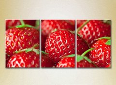 Triptic Strawberry close-up_01