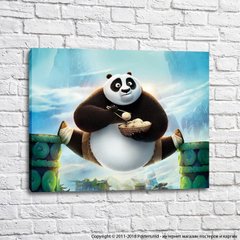 Kung Fu Panda pe un cer albastru