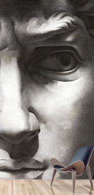 Скульптура лица Давида