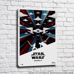 Графический постер к фильму Звездные войны