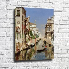 Рубенс Санторо Венецианский канал со Скуола Гранде ди Сан Марко