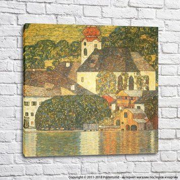 Biserica din Unterach pe lacul Attersee