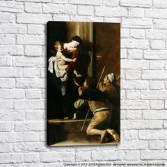 Madona Pelerinilor, Caravaggio