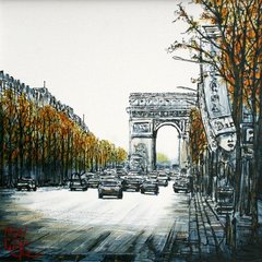 The Arc de Triomphe Paris