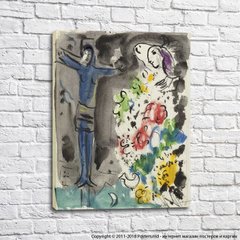 Marc Chagall, Hristos albastru cu flori