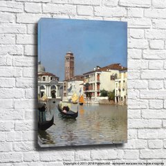 Gondola Rubens Santoro pe Canalul Venețian
