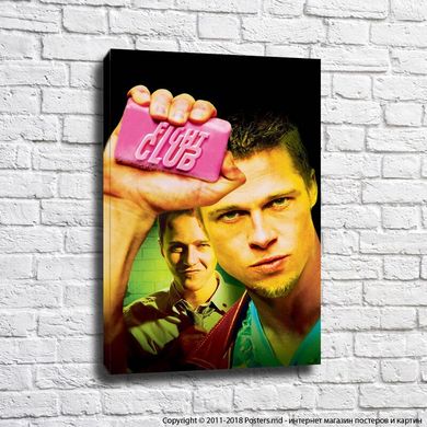 Poster cu Brad Pitt și Edward Norton de la Fight Club