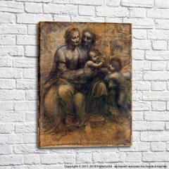 Мадонна с младенцем со святой Анной и маленьким Иоанном Крестителем