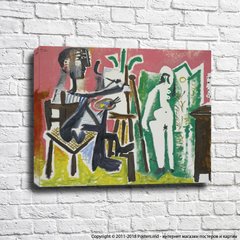 Picasso „Le Peintre și fiul unui model”, 1963.
