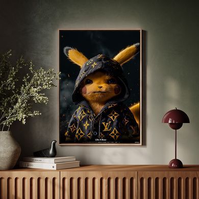 Pikachu &icirc;n haine scumpe Louis Vuitton