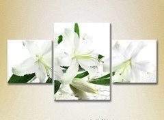Триптих Белые лилии
