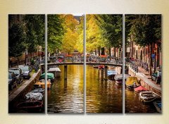 Полиптих Амстердамский канал, Голландия_01