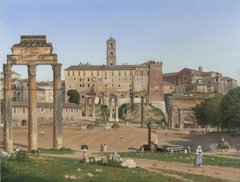 Vedere a Forumului din Roma