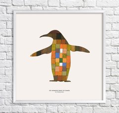 Pinguin imperial. Abstracția