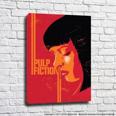 Poster cu eroina din Pulp Fiction