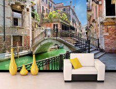 Fototapet canalele din Veneția