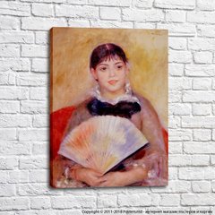 Auguste Renoir Girl with a Fan