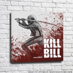 Графический постер к фильму Убить Билла
