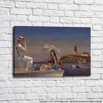 Fată și fotograf pe haine, Peregrine Heathcote