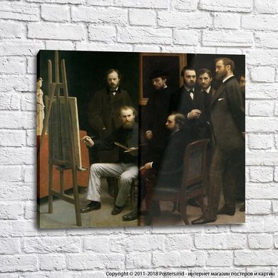 Pierre Auguste Renoir, Un atelier aux Batignolles
