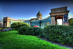 Fototapet Catedrala Maicii Domnului din Kazan, Sankt Petersburg