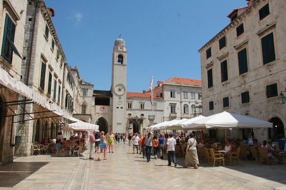 Fototapet Dubrovnik, Piața Centrală