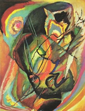 V. Kandinsky Improvizație, 1914