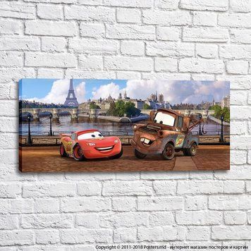 Mater și Lightning McQueen, vedere la Paris