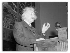 Выступление Альберта Эйнштейна