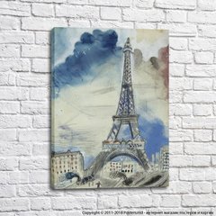 Marc Chagall, La tour Eiffel