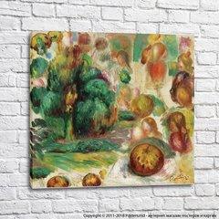 Pierre Auguste Renoir Capete, copaci și fructe