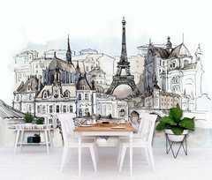 Эйфелева башня и парижская архитектура