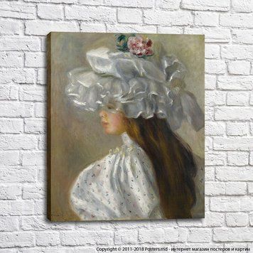 Pierre-Auguste Renoir &bdquo;T&acirc;nără cu cap alb&rdquo;, 1892.