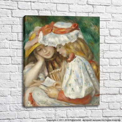 Pierre Auguste Renoir Două fete care citesc