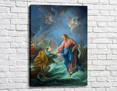 Sfântul Petru invitat să meargă pe apă