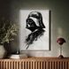 Desen cu Darth Vader pe un fundal deschis