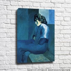 Picasso „Femeie melancolică”, 1902.