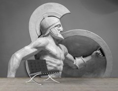 Скульптура греческого воина