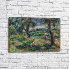 Pierre Auguste Renoir „Peisaj în albastru”, 1915.