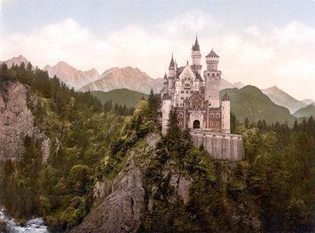 Природа, Замок Нойшванштайн, Германия