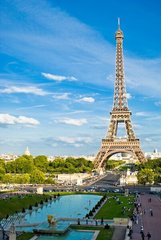 Fototapet Elven Tower pe Champ de Mars, Paris