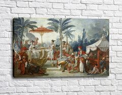 Картоны для гобеленов - Двор китайского императора