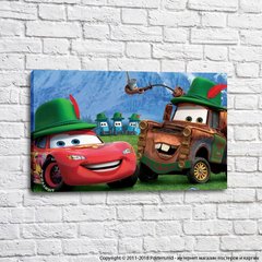 Mater și McQueen în pălării verzi