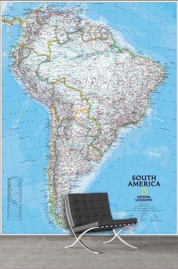 Harta Americii de Sud (2007)