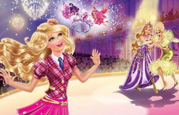 Fototapet Barbie și coroana, Academia Prințesei