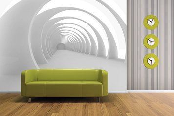 Tunel rotund &icirc;n perspectivă