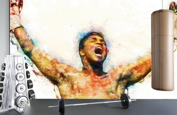 Stilizarea boxerului Mohammed Ali