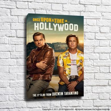 Afiș pentru filmul lui Tarantino Once Upon a Time in Hollywood