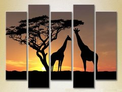 Полиптих Жирафы, Африка