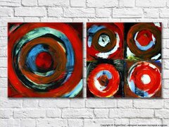abstract-canvas-red-colored-circles